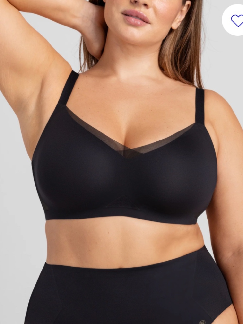 Honeylove CrossOver Bra Vamp Sz 2X (42C/42D)